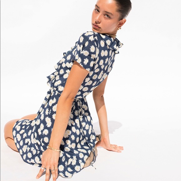 Realisation Par Valentina Daisy Wrap Dress - Picture 4 of 6